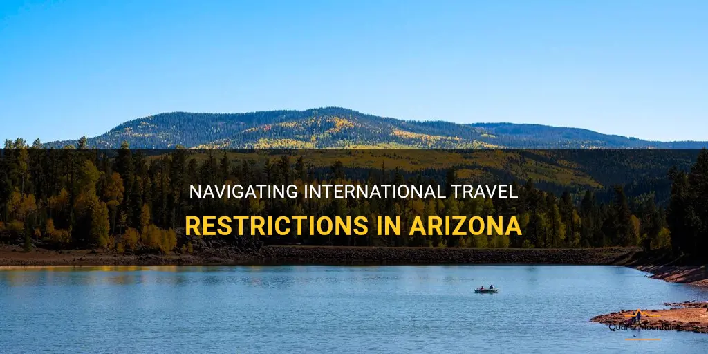 international travel restrictions arizona
