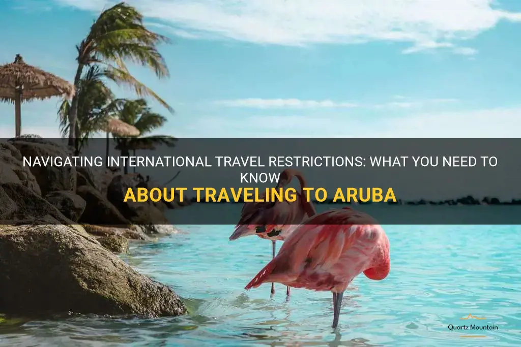 international travel restrictions aruba