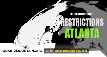 Exploring the Current International Travel Restrictions in Atlanta
