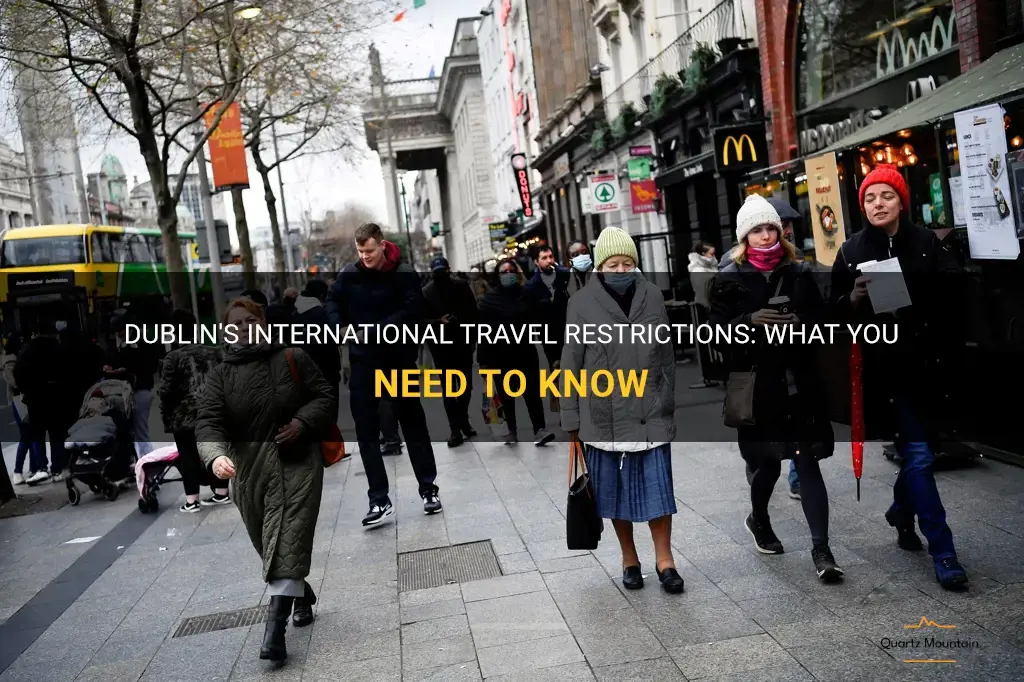 international travel restrictions dublin