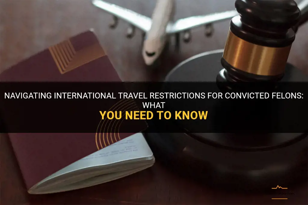 international travel restrictions for convicted felons