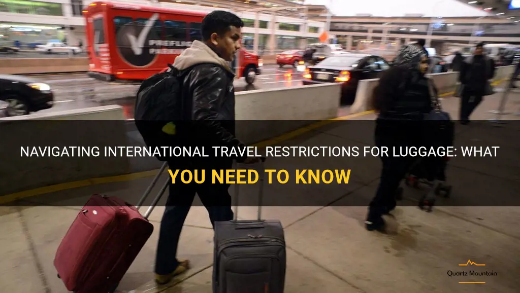 international travel restrictions for luggage