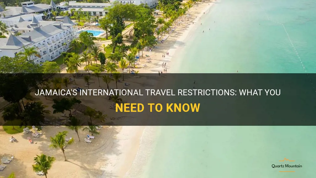 international travel restrictions jamaica