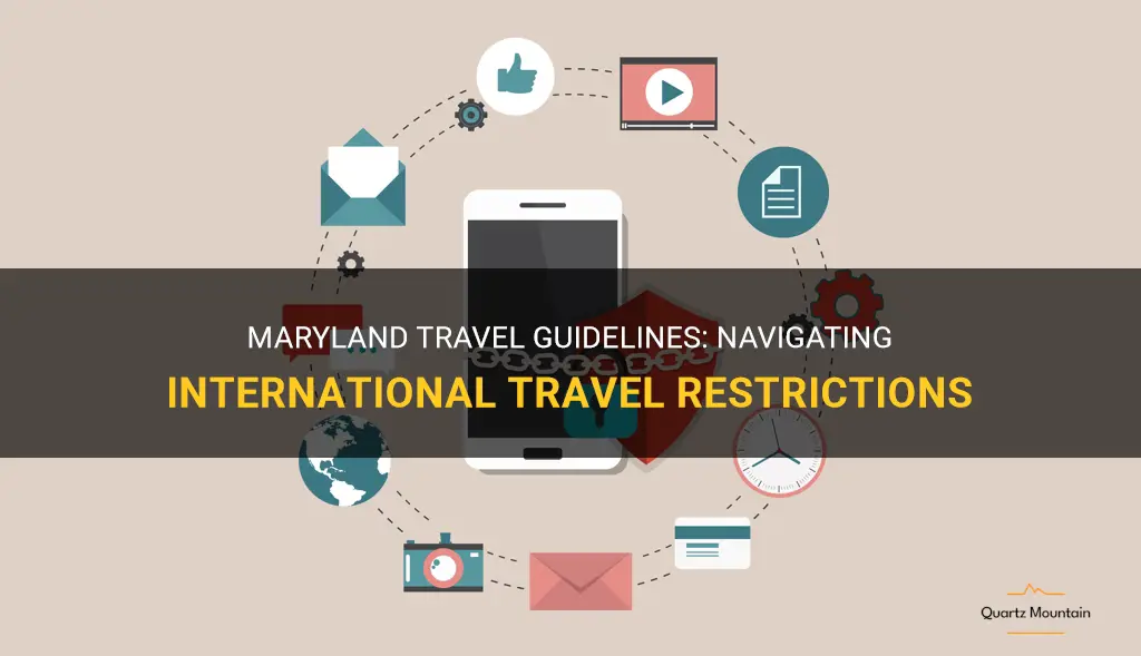 international travel restrictions maryland