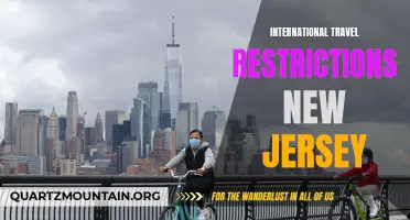 The Latest Updates on International Travel Restrictions in New Jersey