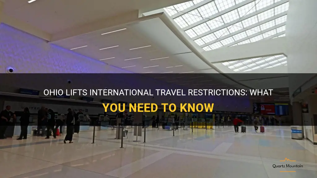 international travel restrictions ohio