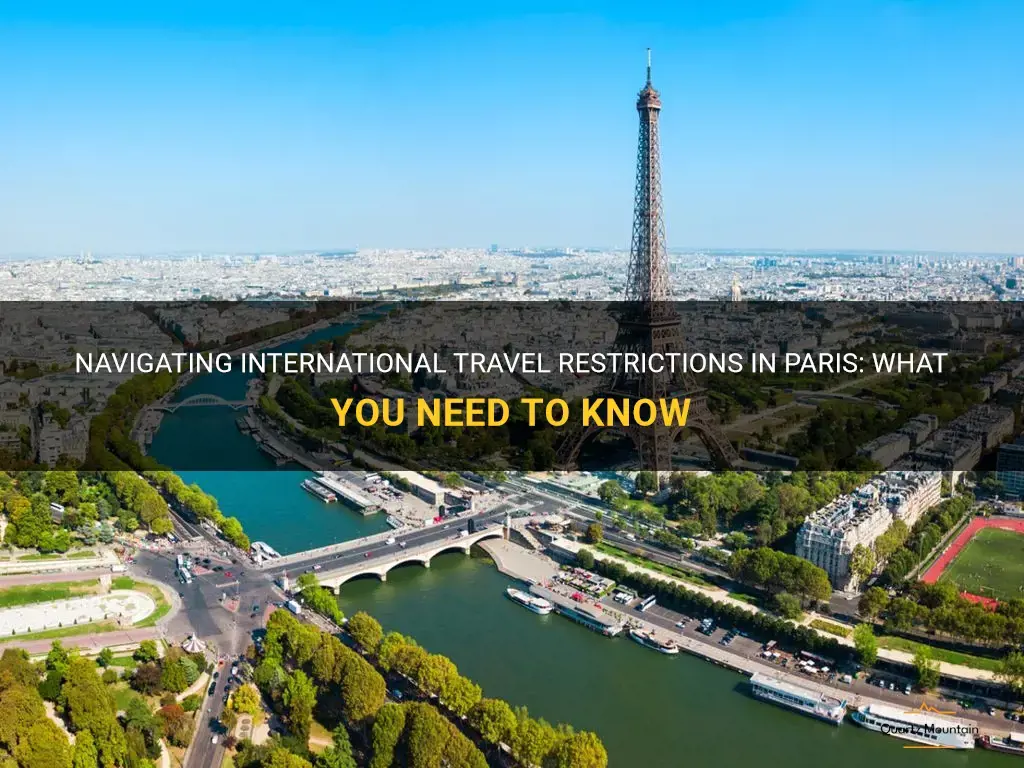 international travel restrictions paris