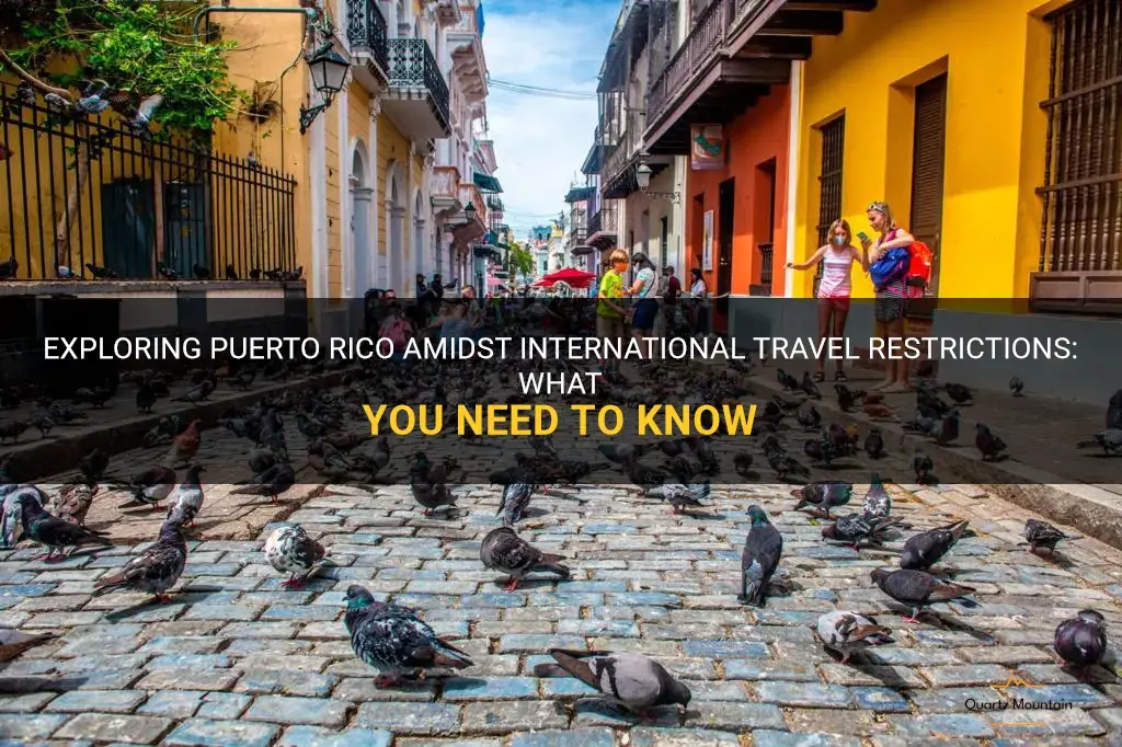 international travel restrictions puerto rico