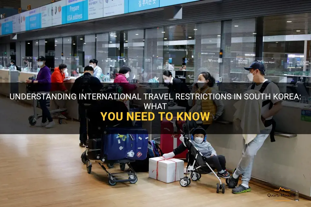 international travel restrictions south korea