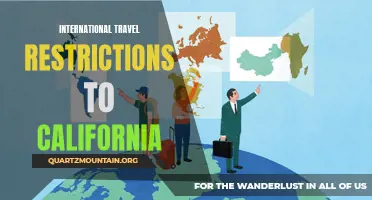 The Latest Update on International Travel Restrictions to California