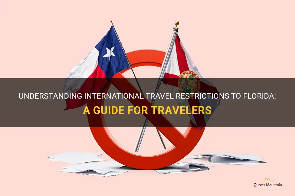 international travel restrictions to florida