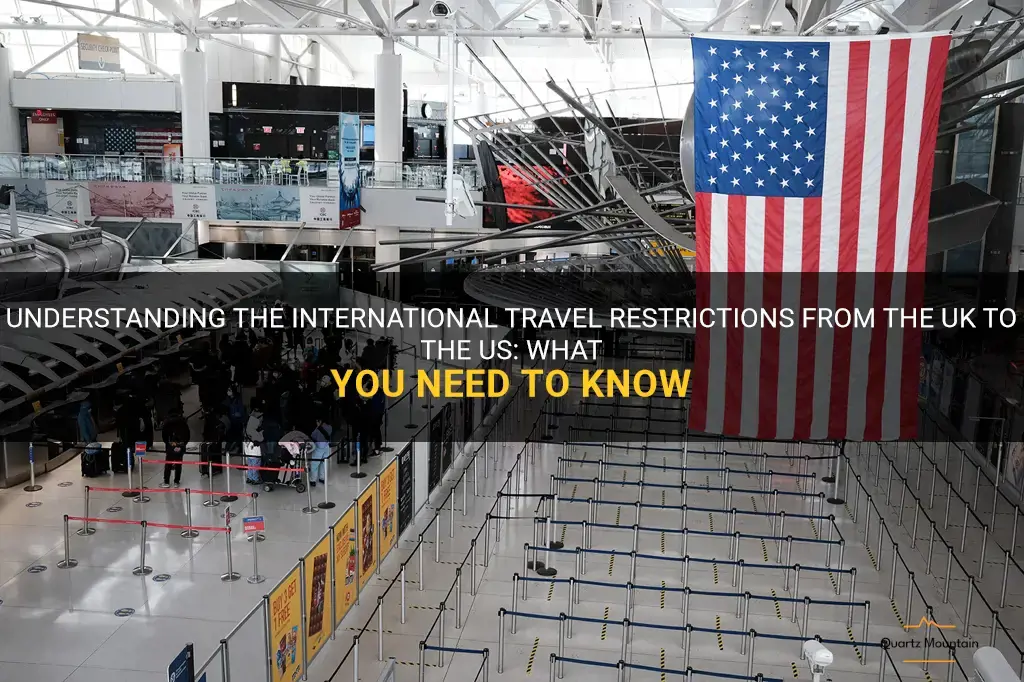 international travel restrictions uk to us