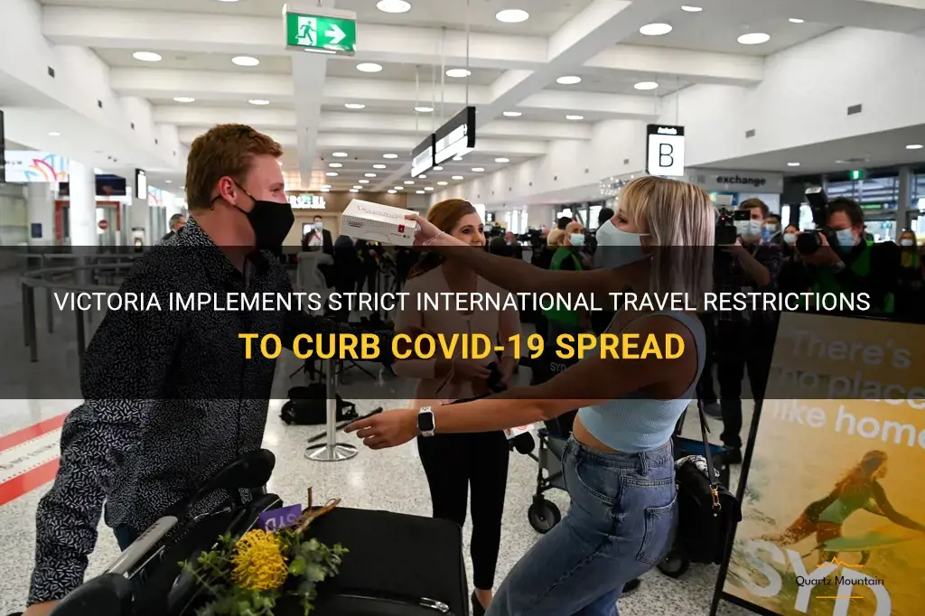 international travel restrictions victoria
