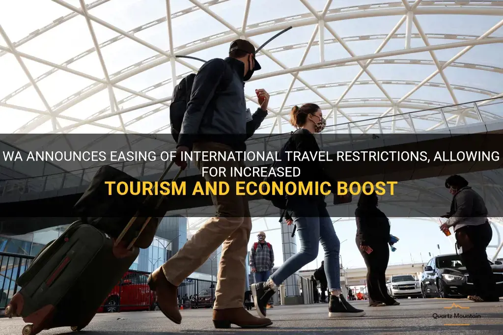 international travel restrictions wa