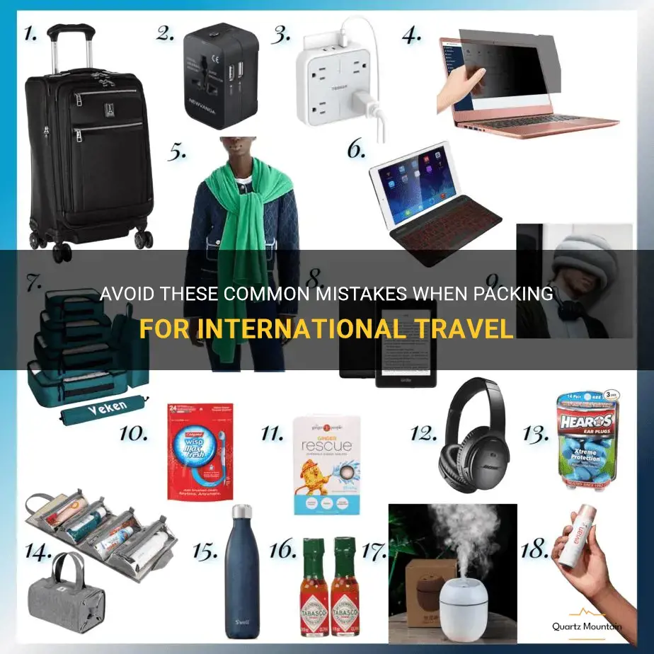 international travel what not to pack