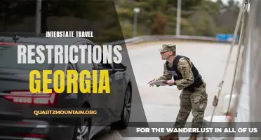 Exploring Interstate Travel Restrictions in Georgia: What You Need to Know