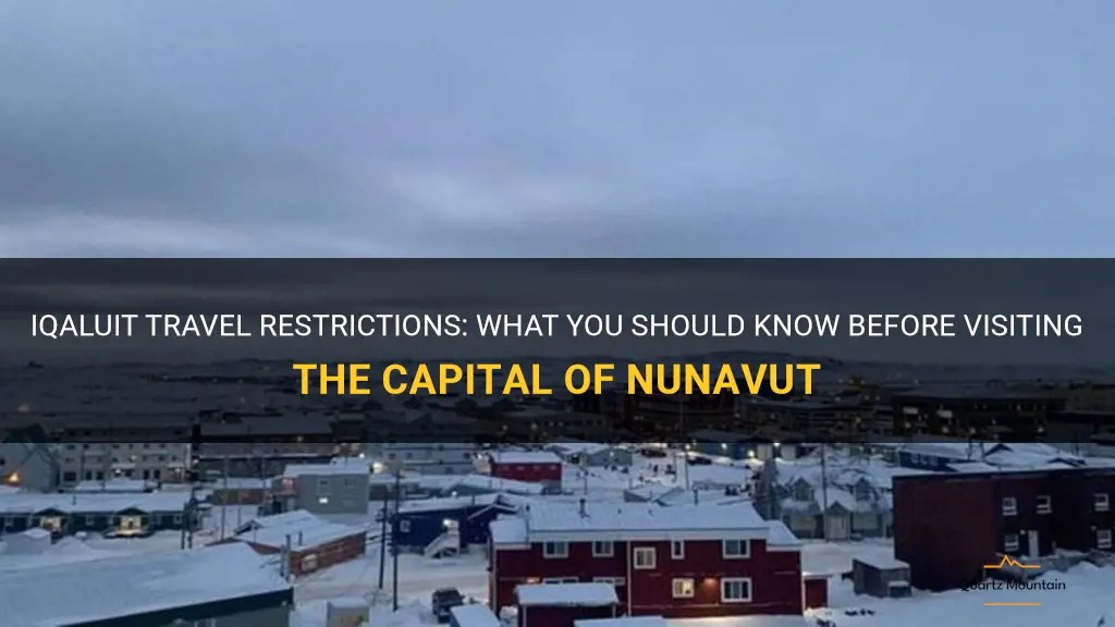 iqaluit travel restrictions