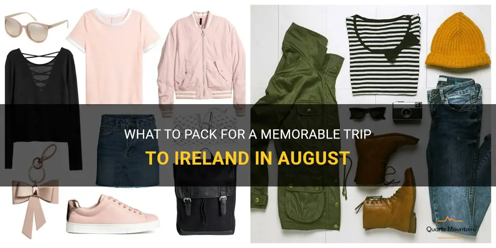 ireland in august what to pack