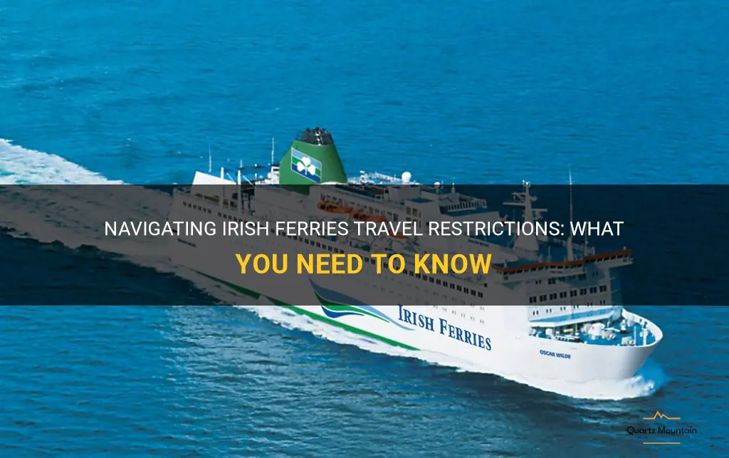 irish ferries travel restrictions