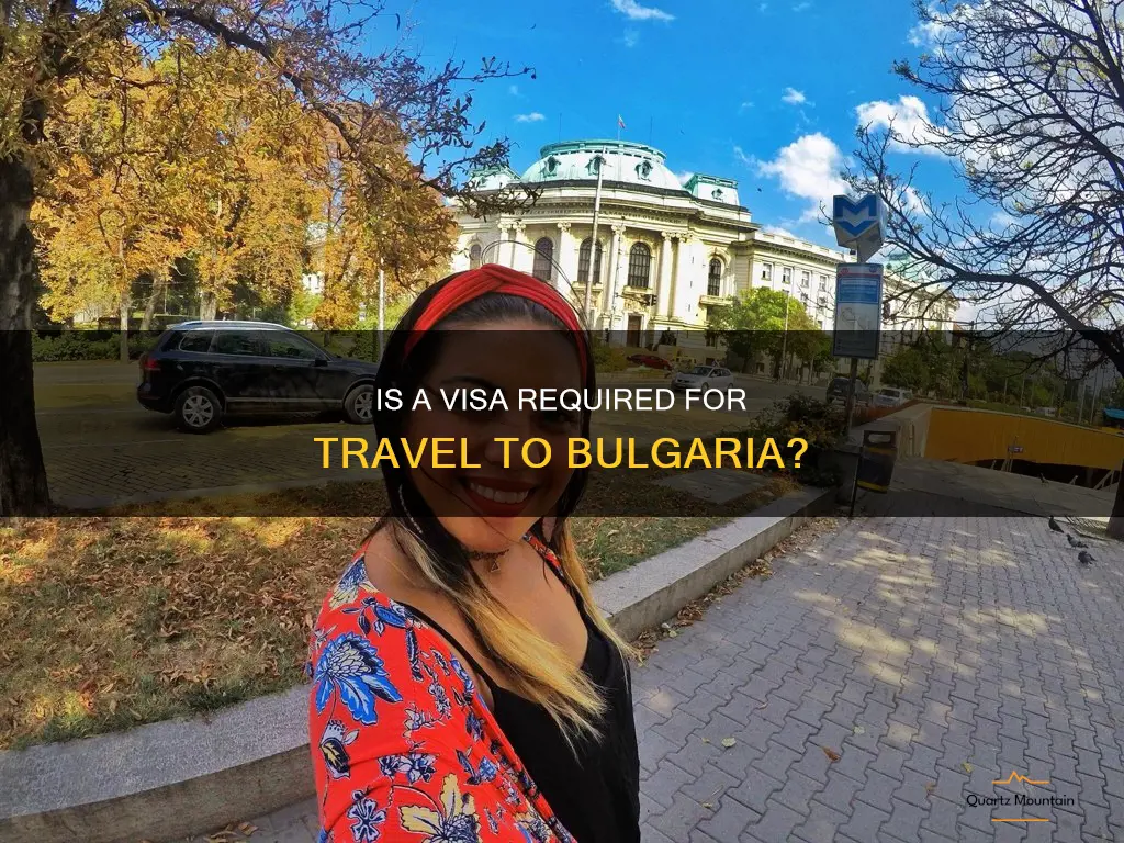 is a visa required for travel to bulgaria