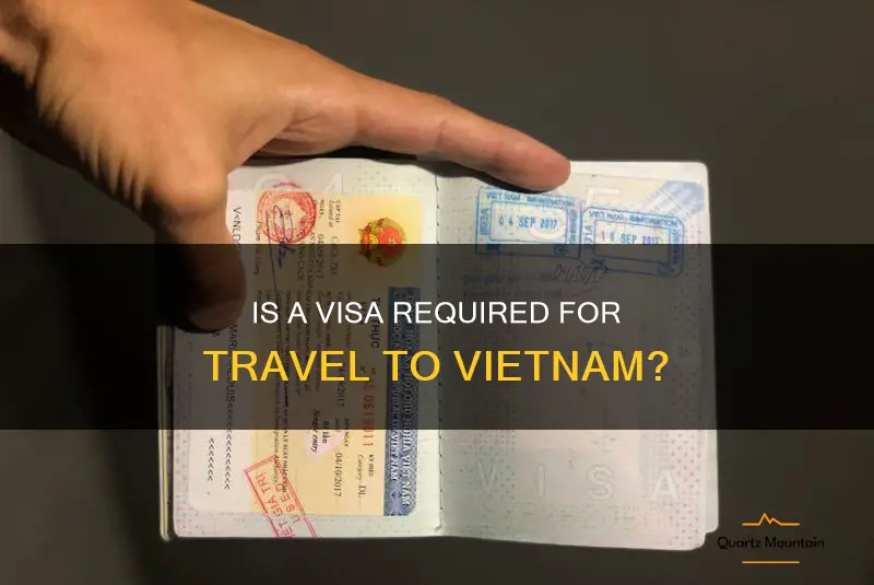 is a visa required for travel to vietnam