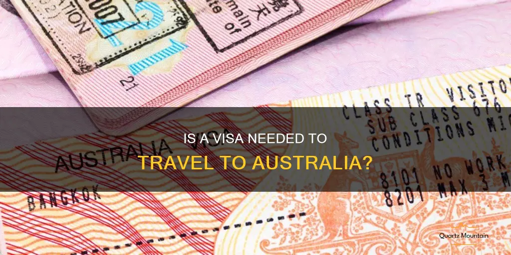 is a visa required to travel to australia