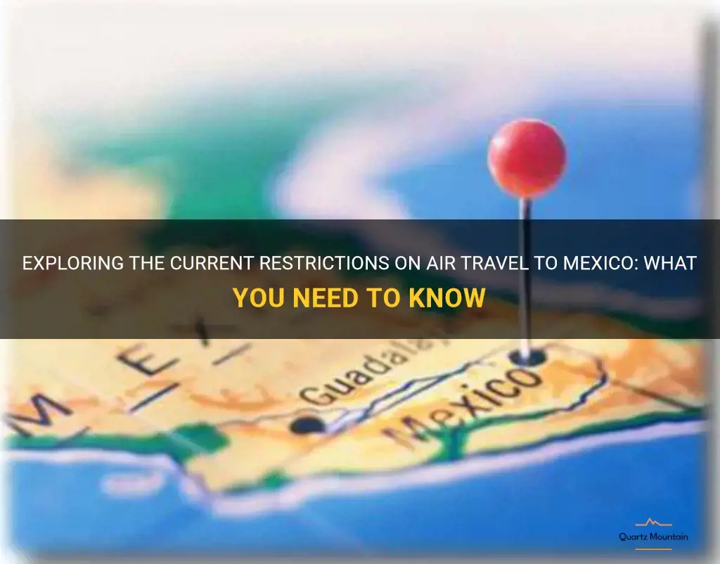 is air travel restricted to mexico