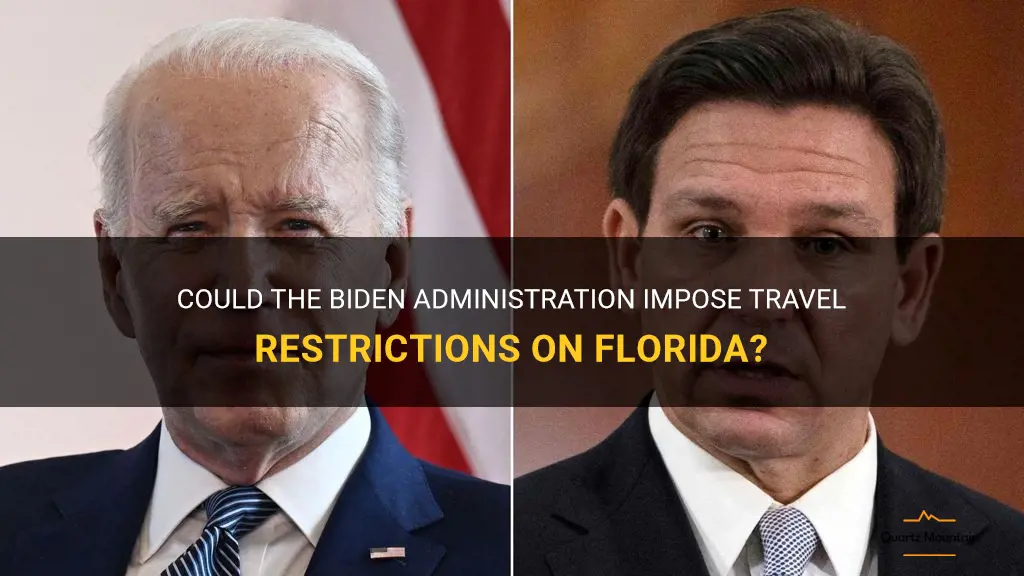 is biden going to restrict travel to florida