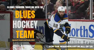 Is Chris Thorburn Still Traveling with the Blues Hockey Team?