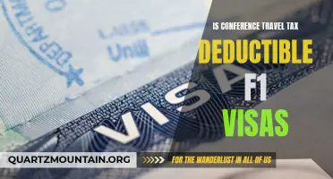 Conference Travel: Exploring the Tax Deductibility for F1 Visa Holders