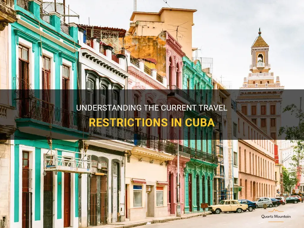 Understanding The Current Travel Restrictions In Cuba QuartzMountain