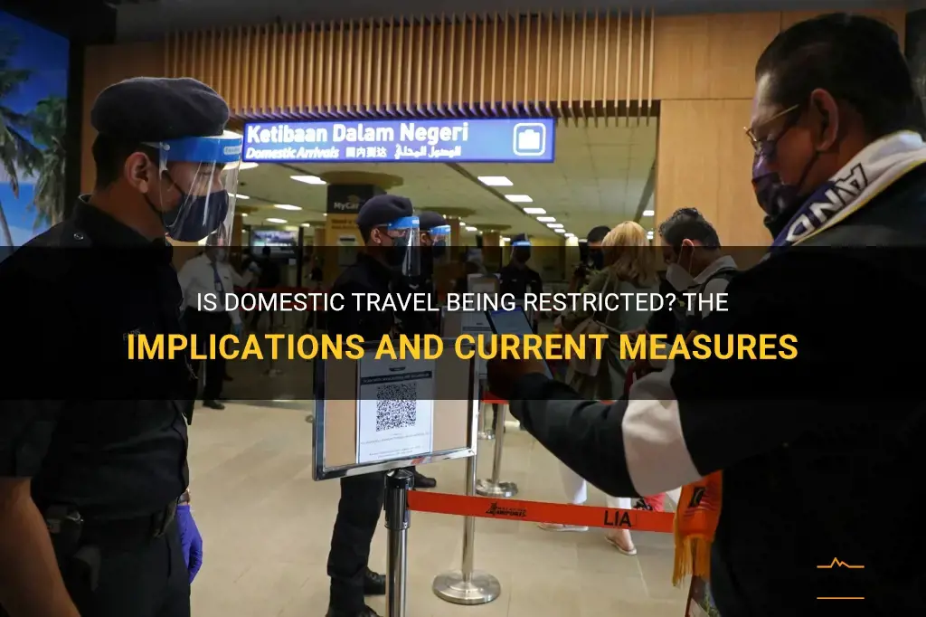 is domestic travel being restricted