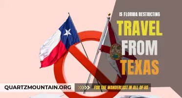 Florida Imposes Restrictions on Travel from Texas