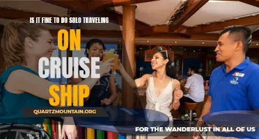 The Appeal and Advantages of Embarking on a Solo Adventure on a Cruise Ship