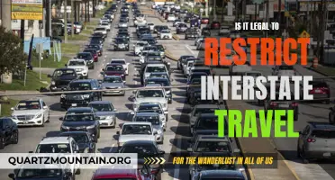 The Legality of Restricting Interstate Travel Explained