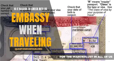 Exploring the Importance of Checking into a US Embassy While Traveling