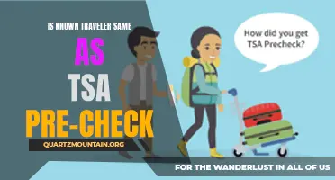 Understanding the Difference: Known Traveler Program vs. TSA Pre-check