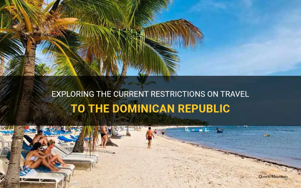 is travel to dominican republic restricted
