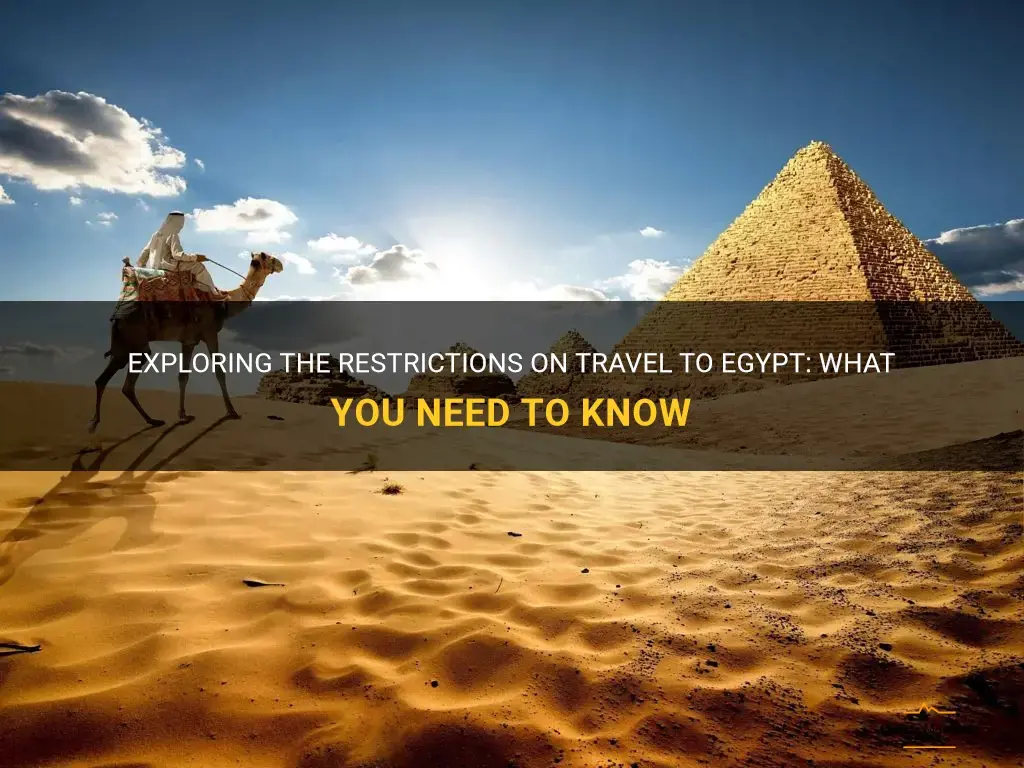 is travel to egypt restricted