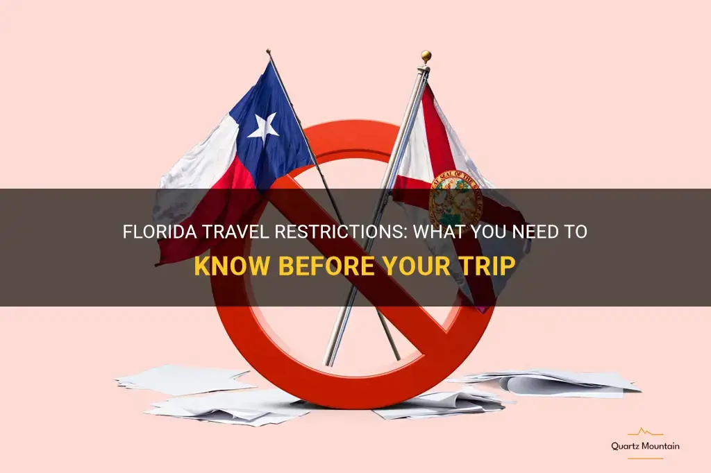 why no travel to florida