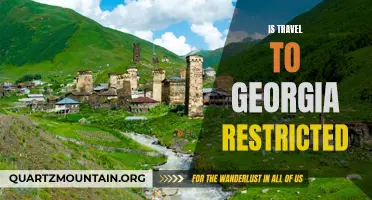 Travel to Georgia: Are There Any Restrictions in Place?