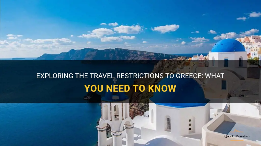 is travel to greece restricted