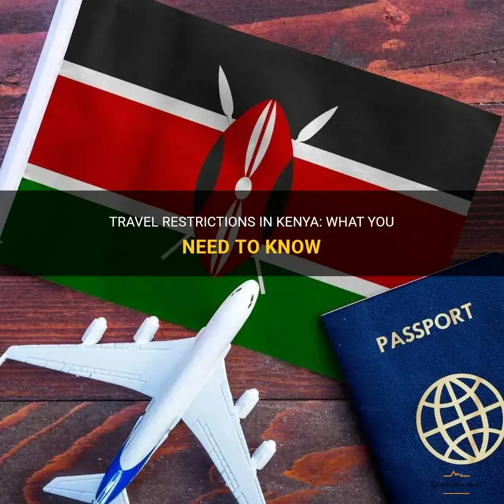 is travel to kenya restricted