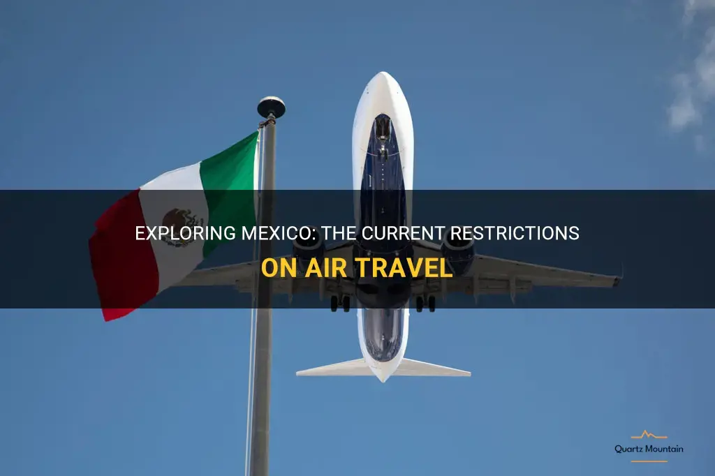 is travel to mexico restricted by plane