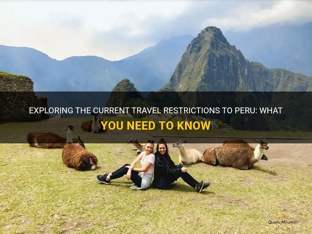 is travel to peru restricted
