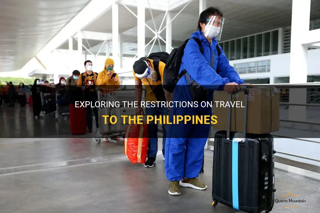 is travel to philippines restricted