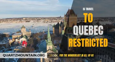 Exploring the Restrictions on Travel to Quebec: What You Need to Know