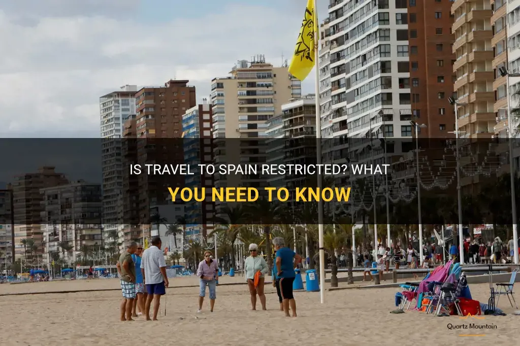 is travel to spain restricted