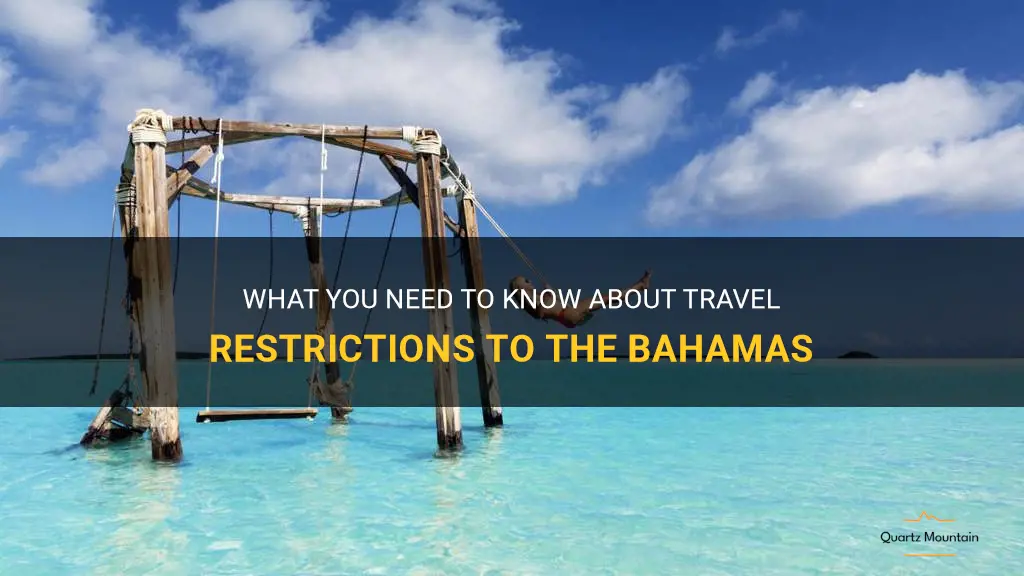 is travel to the bahamas restricted