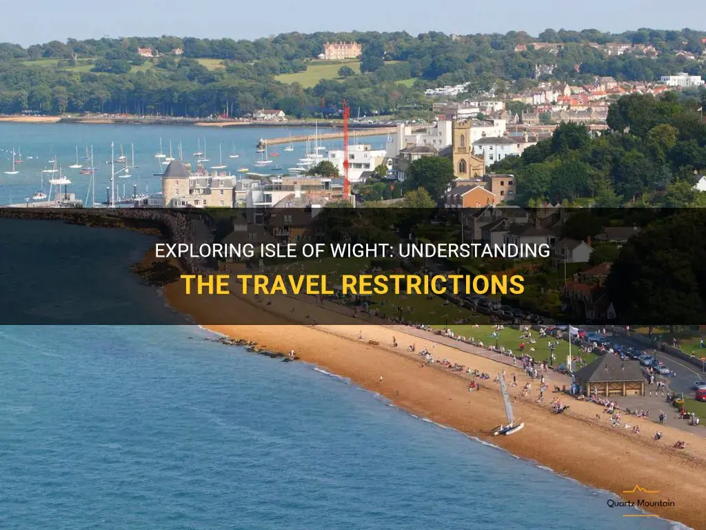 isle of wight travel restrictions